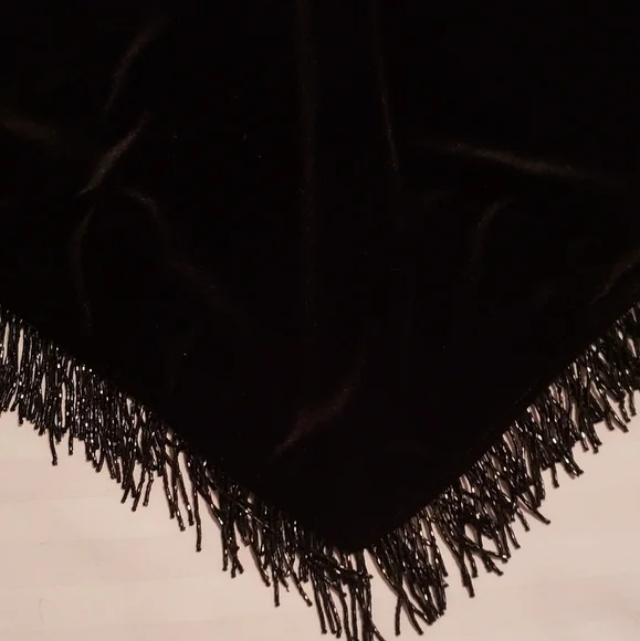 Arden B, Velvet vintage strapless dress - Picture 3 of 8